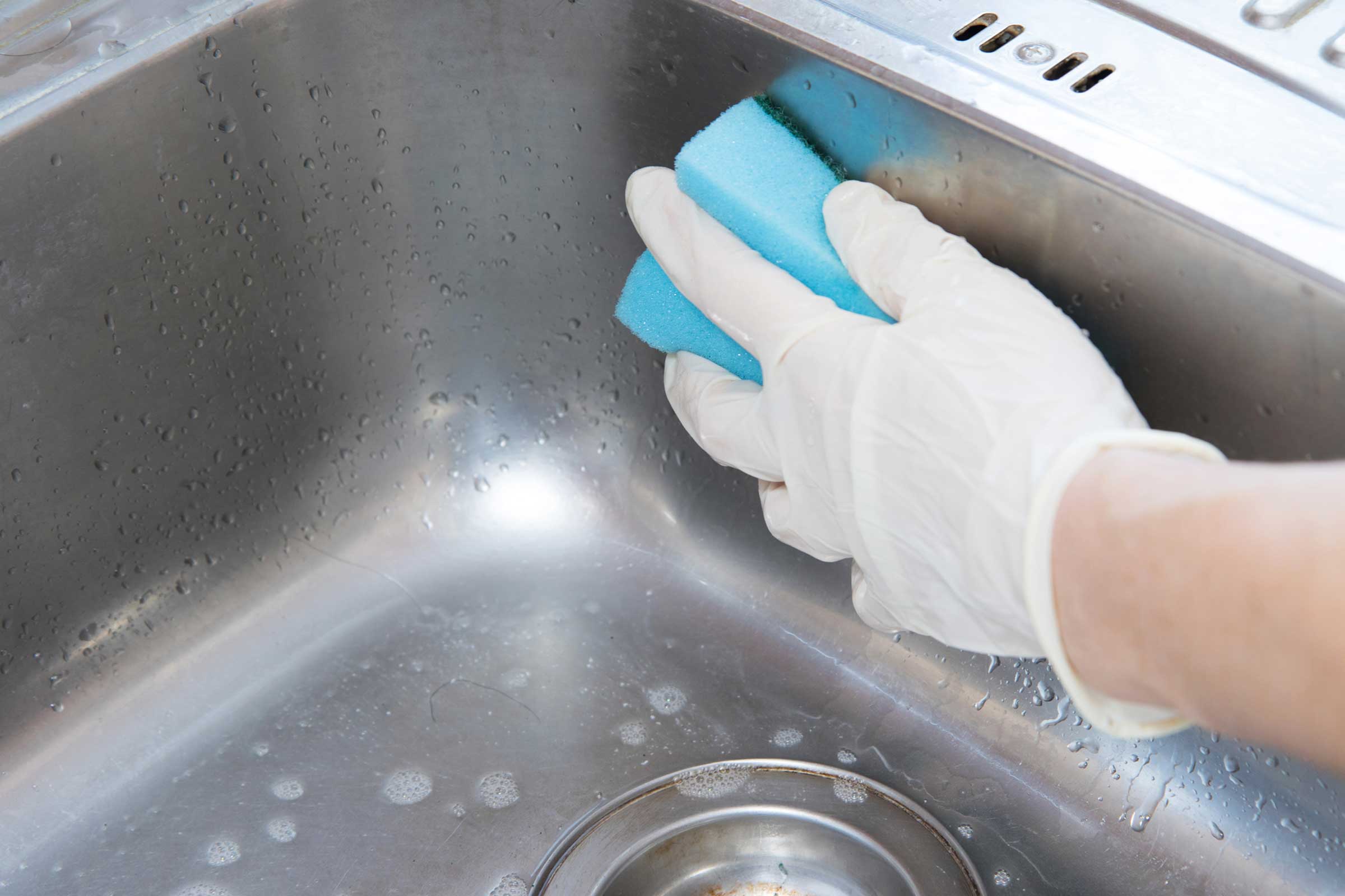 Мытья посуды нержавеющей