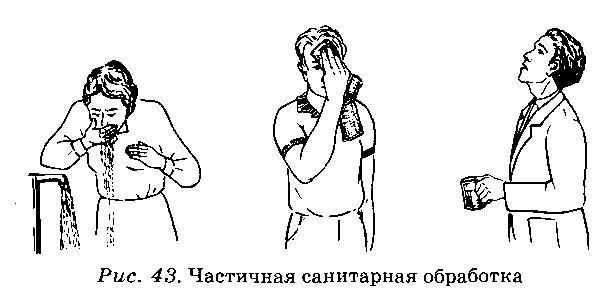 Частичная санитарная обработка схема